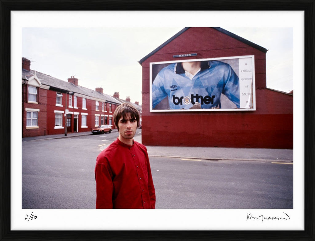 Liam Gallagher in Manchester, 1994 – Limited Edition Print by Kevin Cummins – Limited Edition Print.