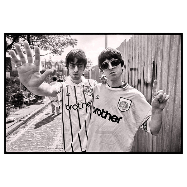 Liam and Noel Gallagher of Oasis, London, 1994 - Limited Edition Print