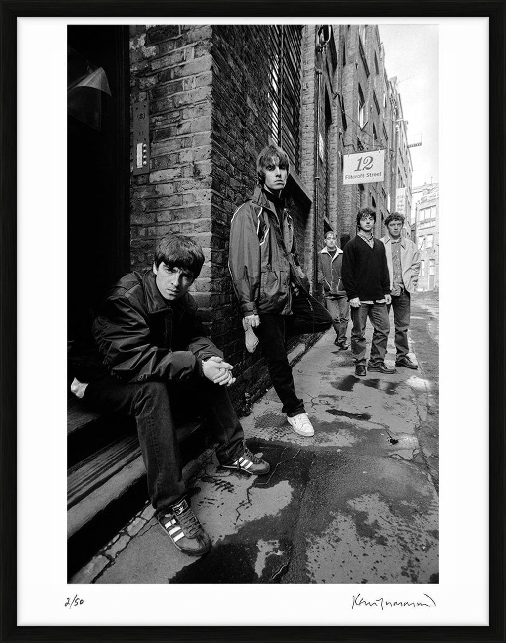 Oasis, London, 1994 – Limited Edition Print by Kevin Cummins – Limited Edition Print.