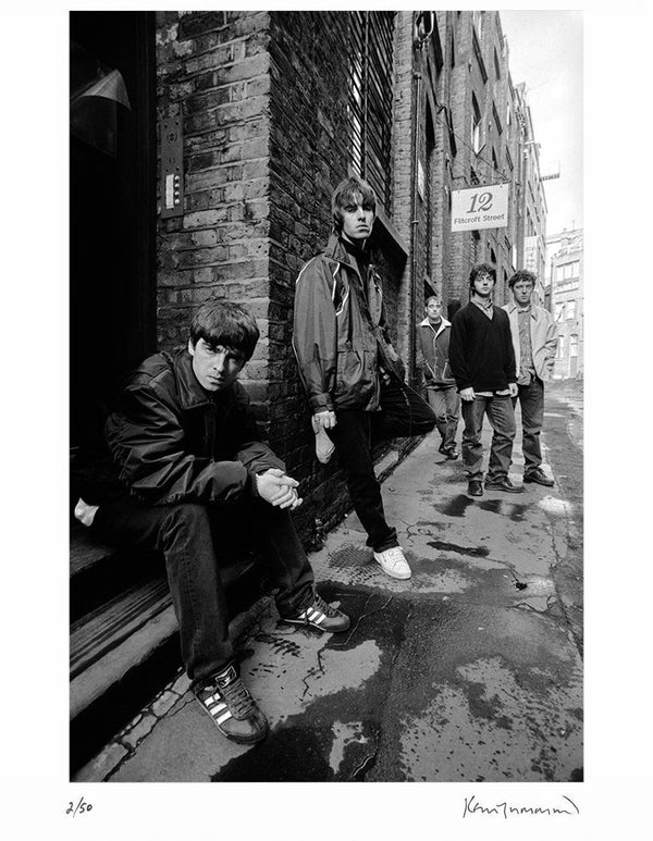 Oasis, London, 1994 — Signed Limited Edition Print - Kevin Cummins