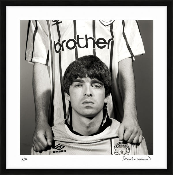 Noel Gallagher of Oasis, London, 1994 — Limited Edition Print, framed - Kevin Cummins