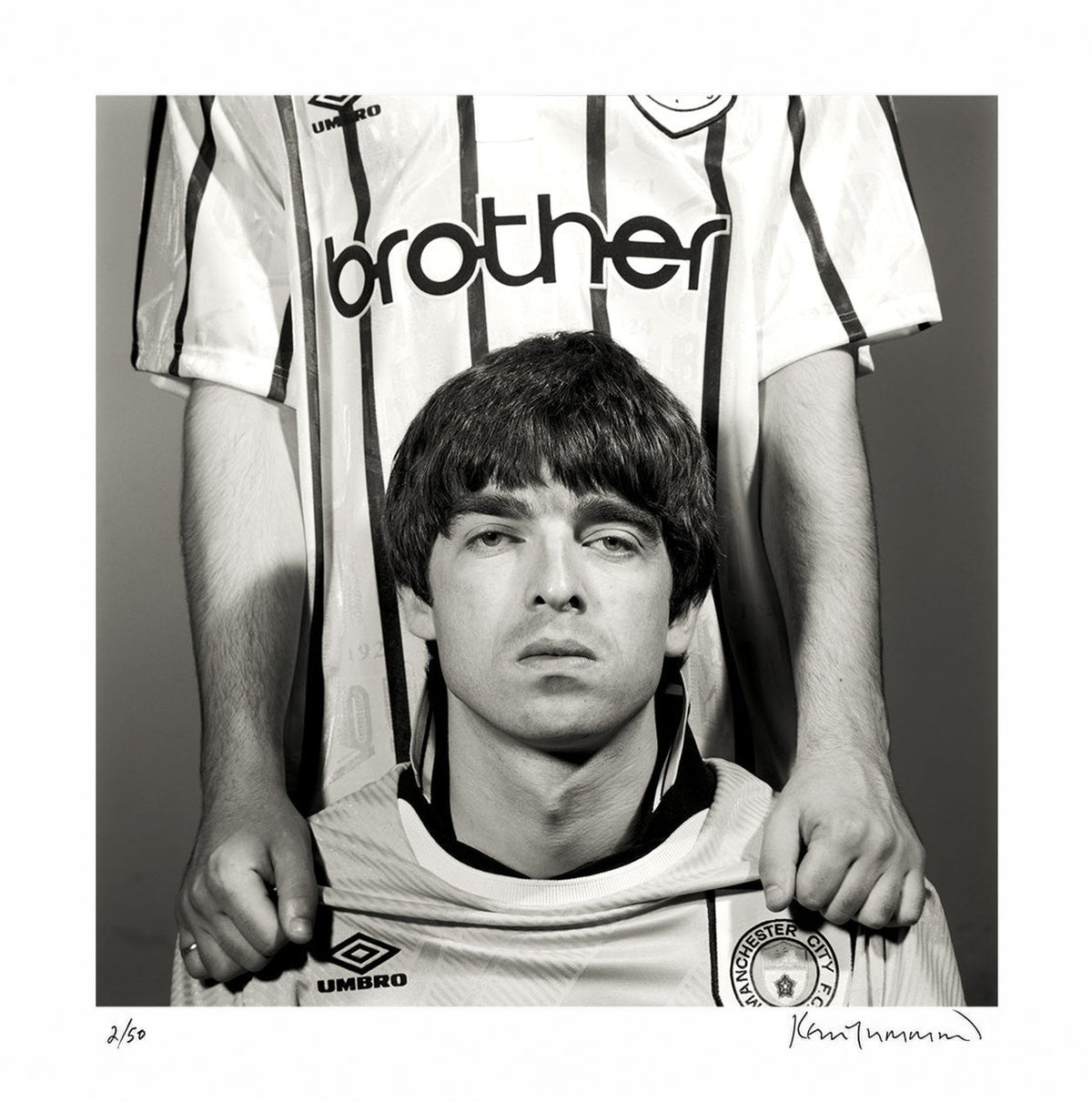 Noel Gallagher of Oasis, London, 1994 by Kevin Cummins – Limited Edition Print.