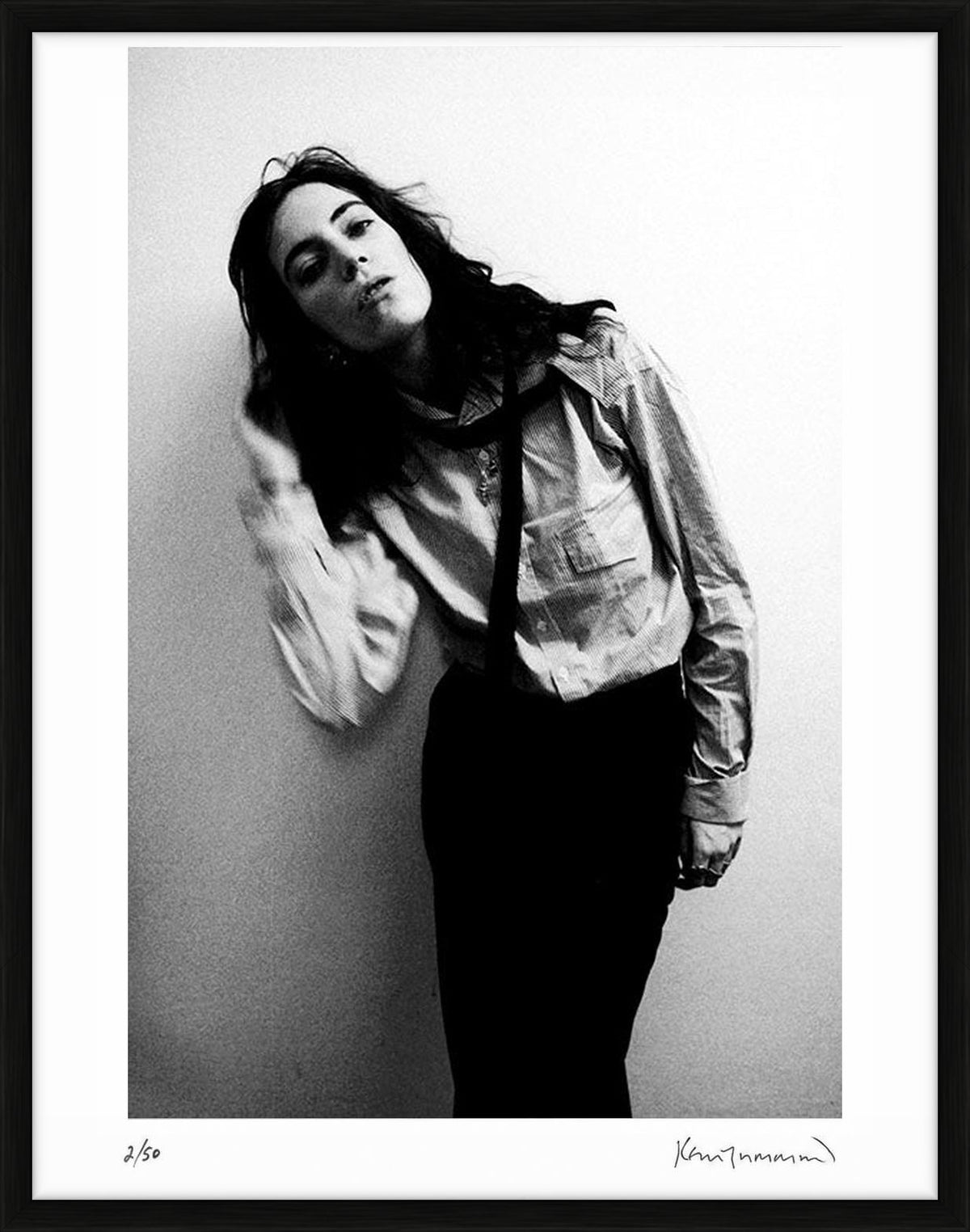 Patti Smith, 1978 by Kevin Cummins – Limited Edition Print.