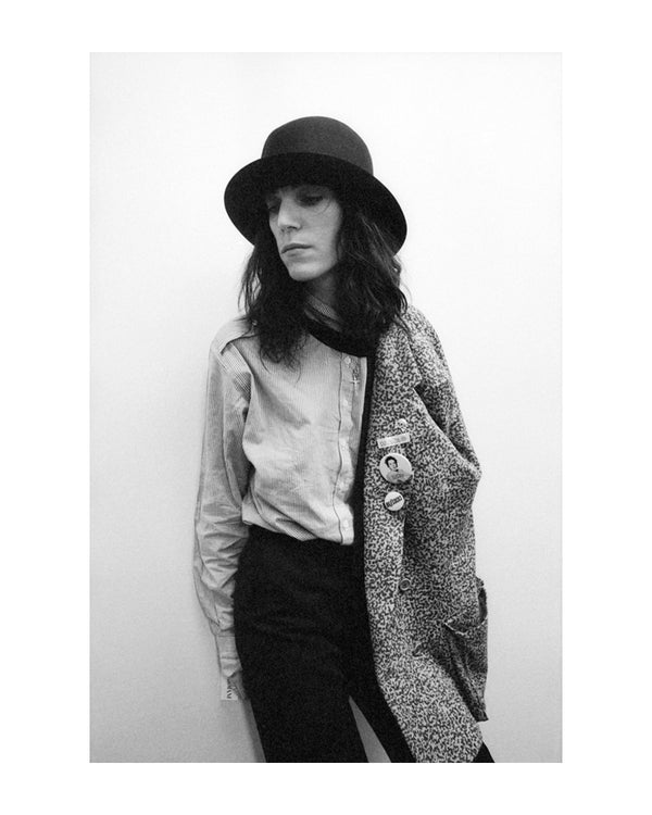 Patti Smith backstage filming Manchester, 1978 — Limited Edition Print