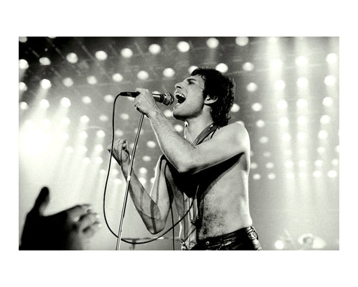 Freddie Mercury Performing At The Manchester Apollo November 1979 — Limited Edition Print