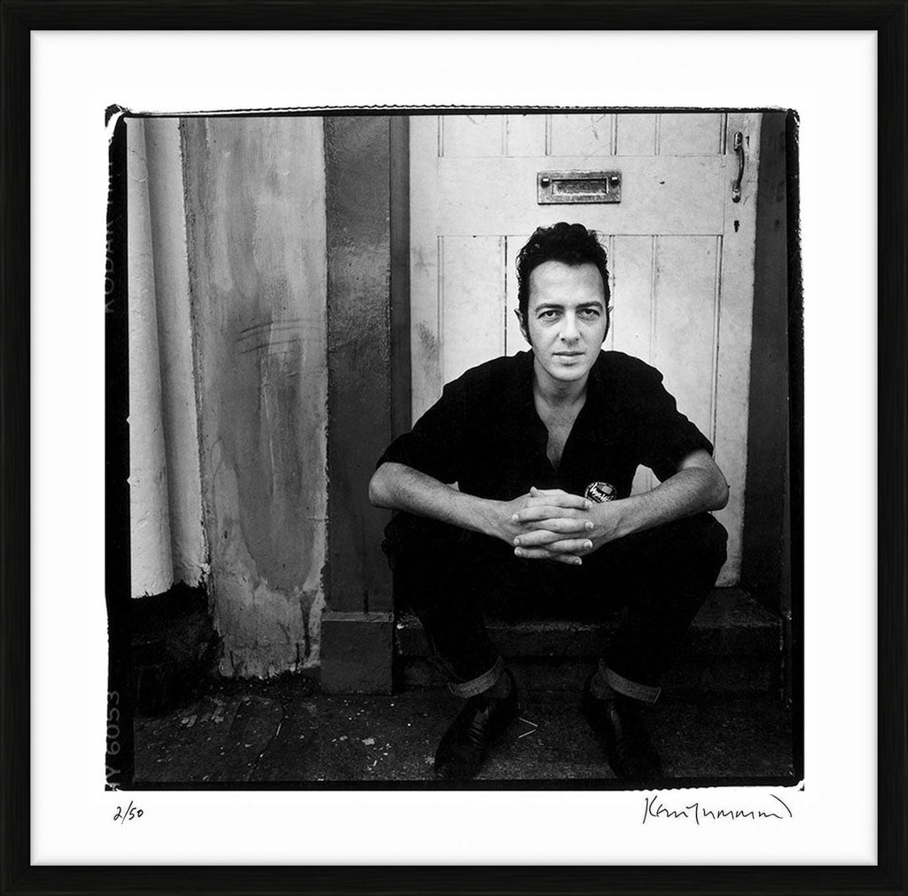 Joe Strummer, London, 1989 – Limited Edition Print by Kevin Cummins – Limited Edition Print.