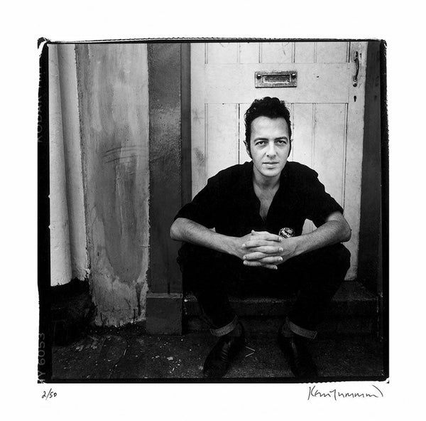 Joe Strummer, London, 1989 — Signed Limited Edition Print - Kevin Cummins