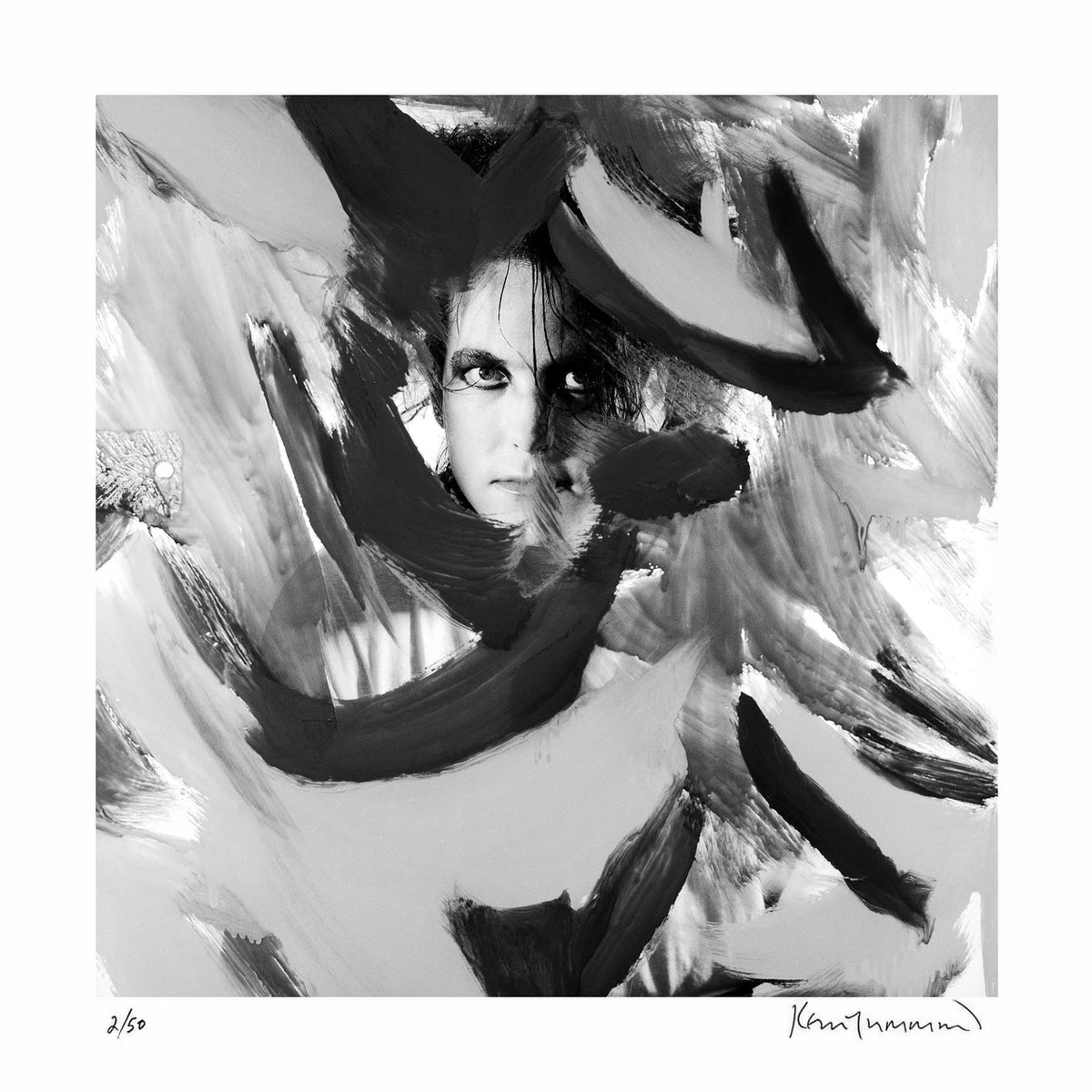 Robert Smith, 1990 by Kevin Cummins – Limited Edition Print.