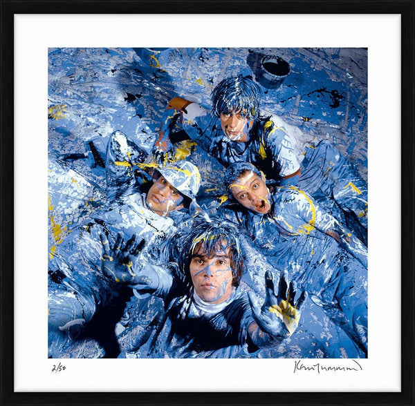 The Stone Roses for the NME, 1989 — Limited Edition Print, framed - Kevin Cummins