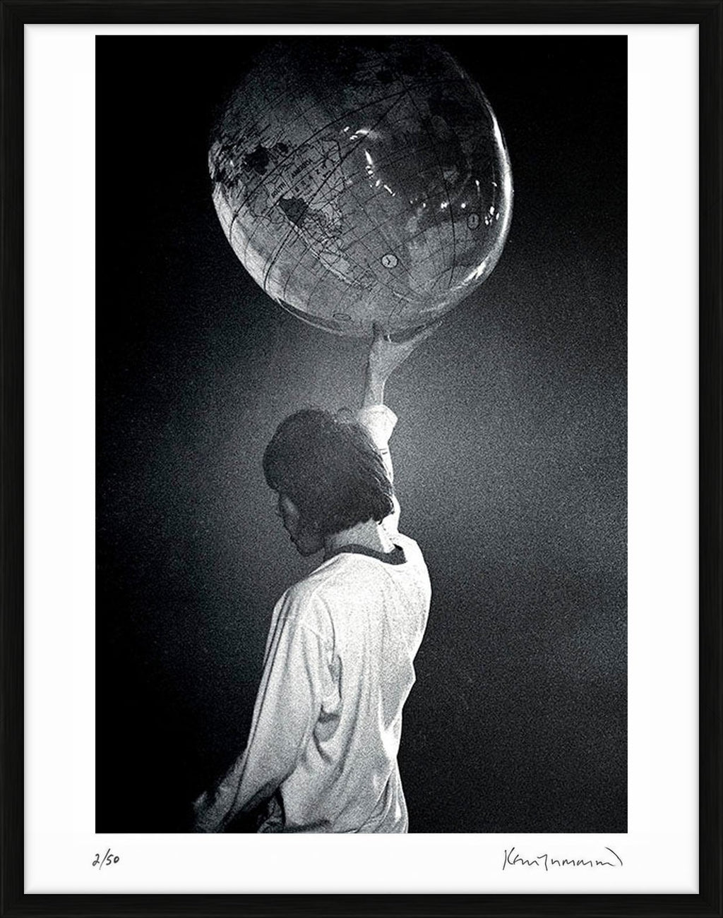 Ian Brown Performing in Cheshire, 1990 – Limited Edition Print by Kevin Cummins – Limited Edition Print.
