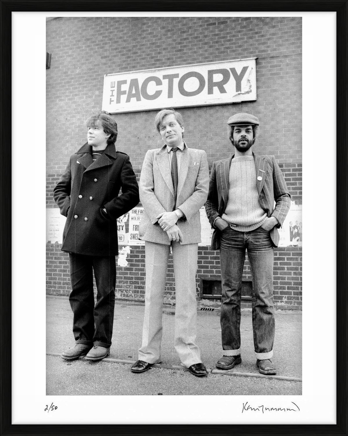 Factory Records, 1979 by Kevin Cummins – Limited Edition Print.