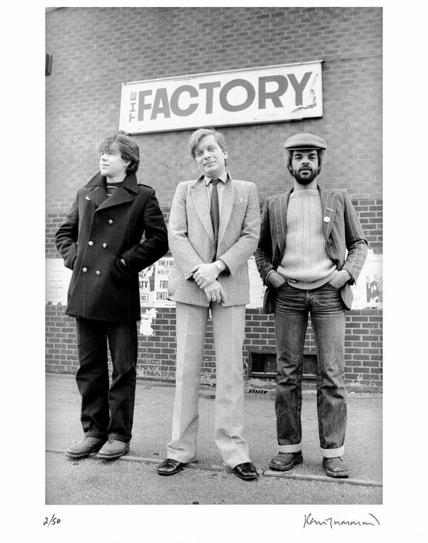 Factory Records, 1979 — Signed Limited Edition Print - Kevin Cummins