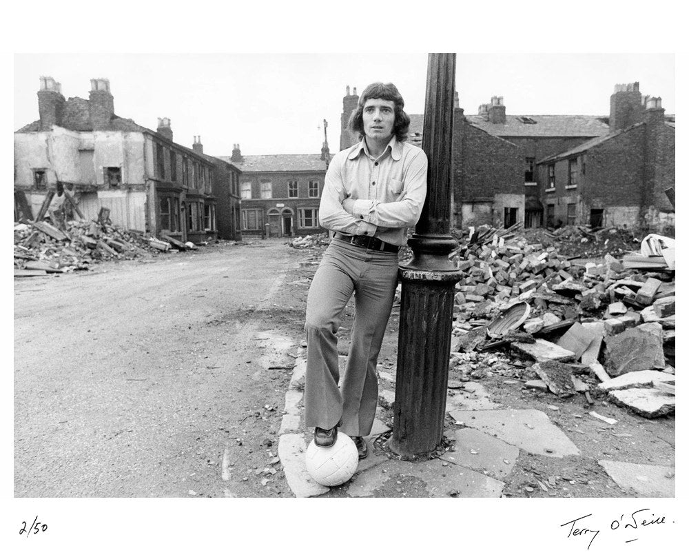 Kevin Keegan in Liverpool II, 1972 by Terry O'Neill – Limited Edition Print.