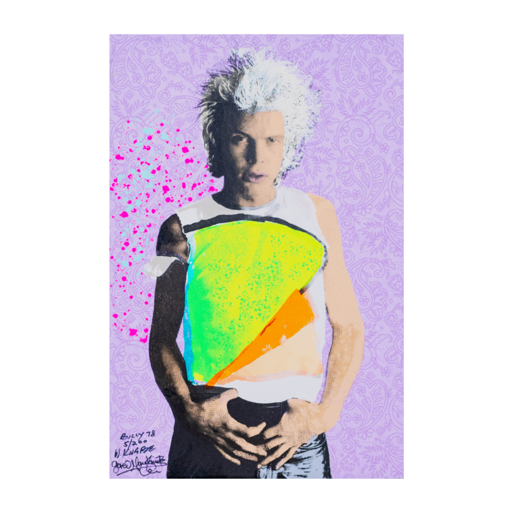 Billy Idol from the Knabe & Mankowitz collaboration, 1978 by Gered Mankowitz – Limited Edition Print.