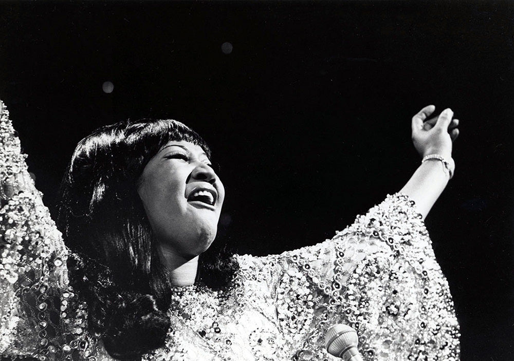 Aretha Franklin performing in New York City, 1967 — Limited Edition Print