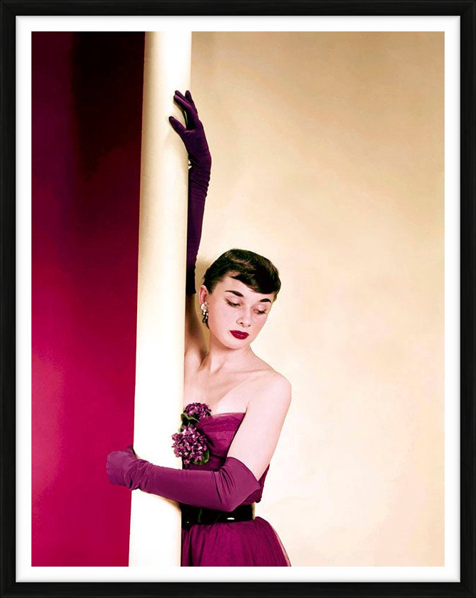 Audrey Hepburn for The American Magazine, 1952 - Limited Edition Print by Lawrence Fried – Limited Edition Print.