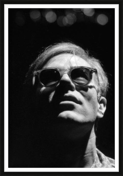Andy Warhol at The Factory, 1965 — Limited Edition Print, framed - Lawrence Fried