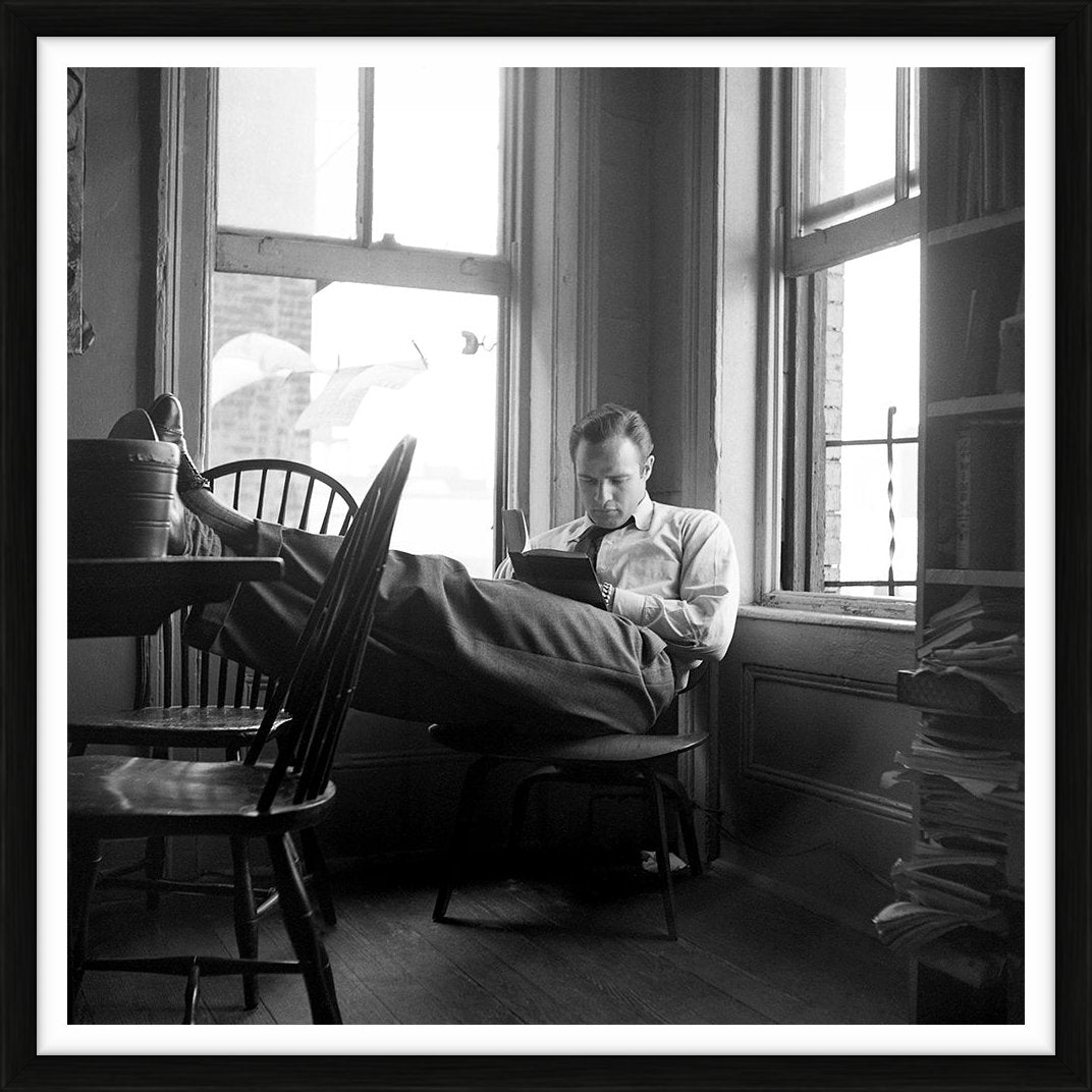 Marlon Brando for the Saturday Evening Post, 1953 by Lawrence Fried – Limited Edition Print.