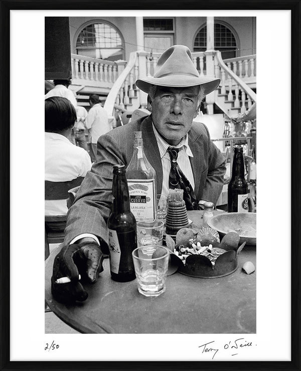 Lee Marvin for Pocket Money, 1972 — Limited Edition Print, framed - Terry O'Neill