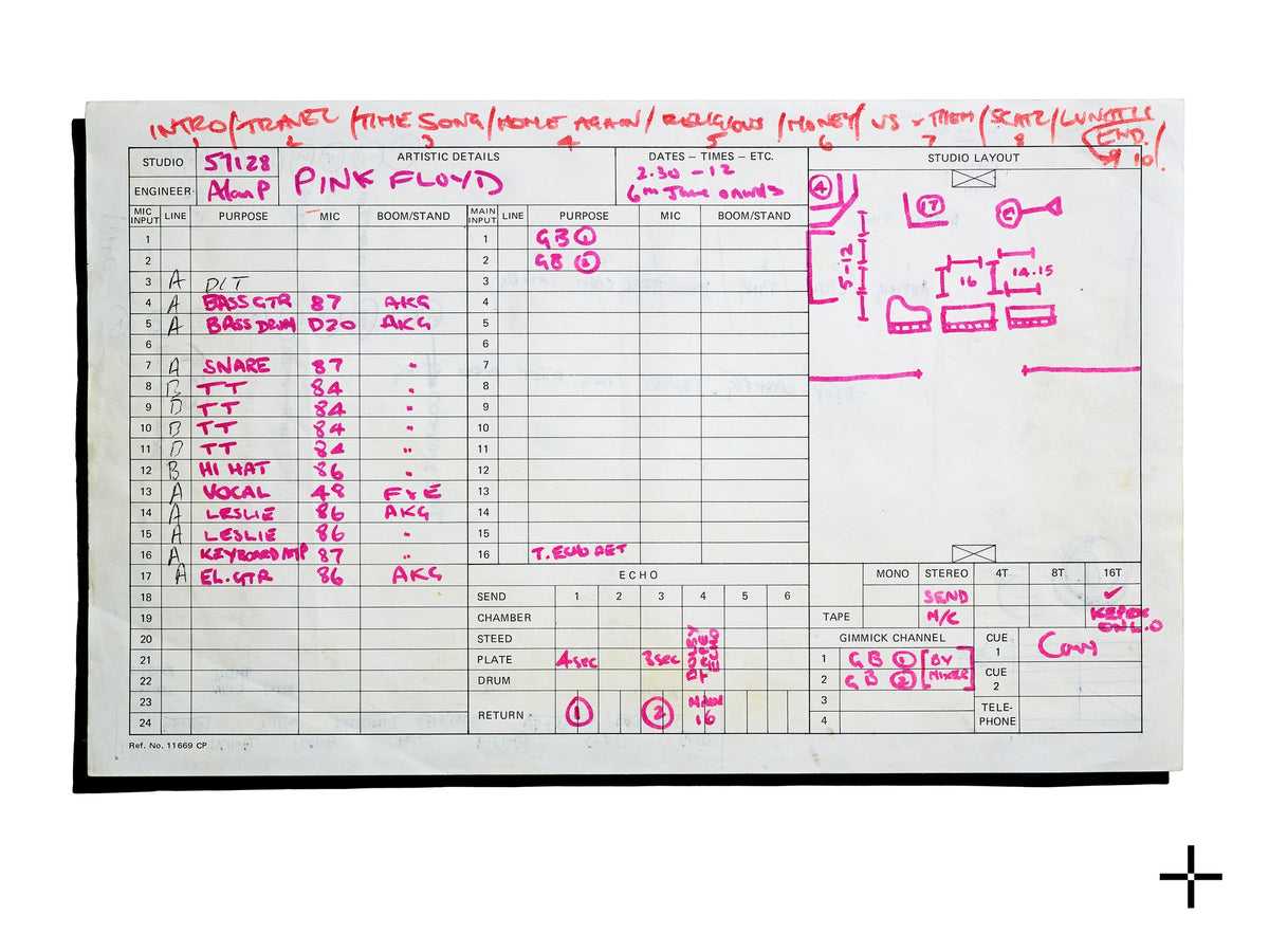 The Session Sheet by Rick Guest – Limited Edition Print.
