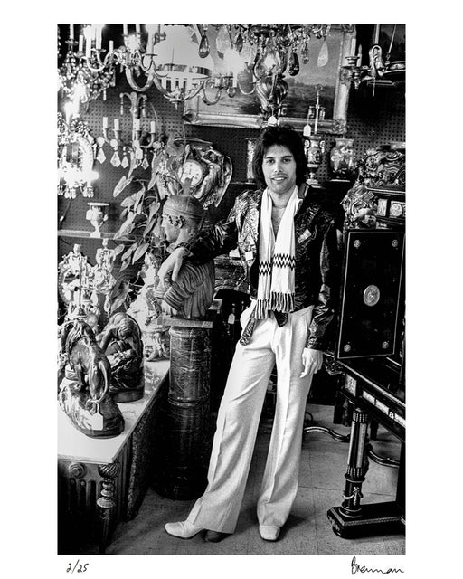 Freddie Mercury in Manhatttan, 1977 — Limited Edition Print