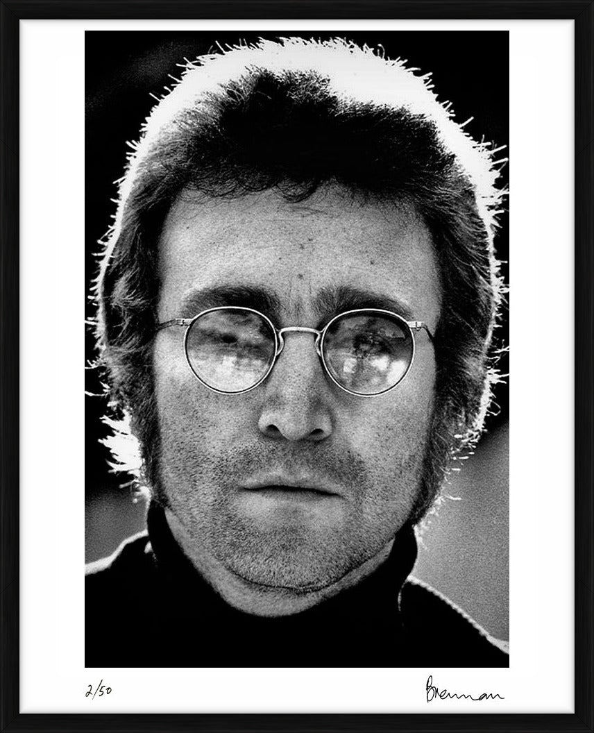 John Lennon in Beverly Hills, 1973 - Limited Edition Print by Michael Brennan – Limited Edition Print.