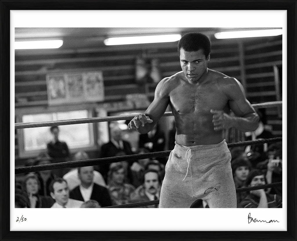Muhammad Ali training in Pennsylvania, 1977 - Limited Edition Print by Michael Brennan – Limited Edition Print.