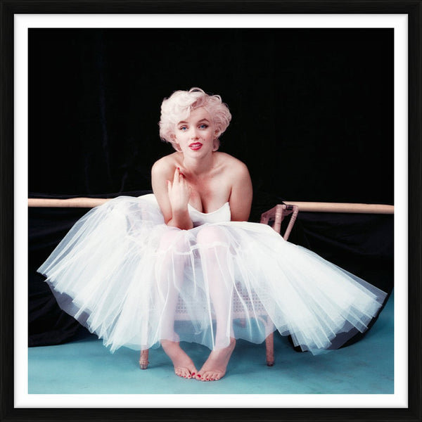 Marilyn Monroe as a ballerina, 1954 — Limited Edition Print, framed - Milton H. Greene