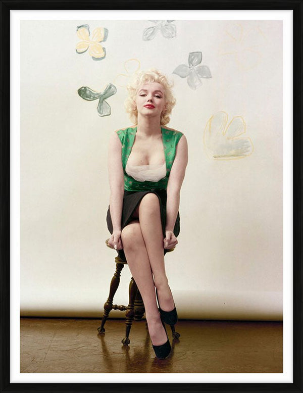 Marilyn Monroe at Milton Greene's studio — Limited Edition Print, framed - Milton H. Greene