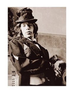 The Rolling Stones Beggar's Banquet: Mick Jagger with Chick, 1968 - Limited Edition Print by Michael Joseph – Limited Edition Print.