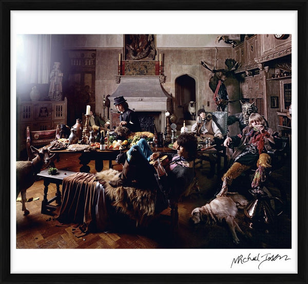 The Rolling Stones Beggar's Banquet: Keith with Mandolin, 1968 — Limited Edition Print, framed - Michael Joseph