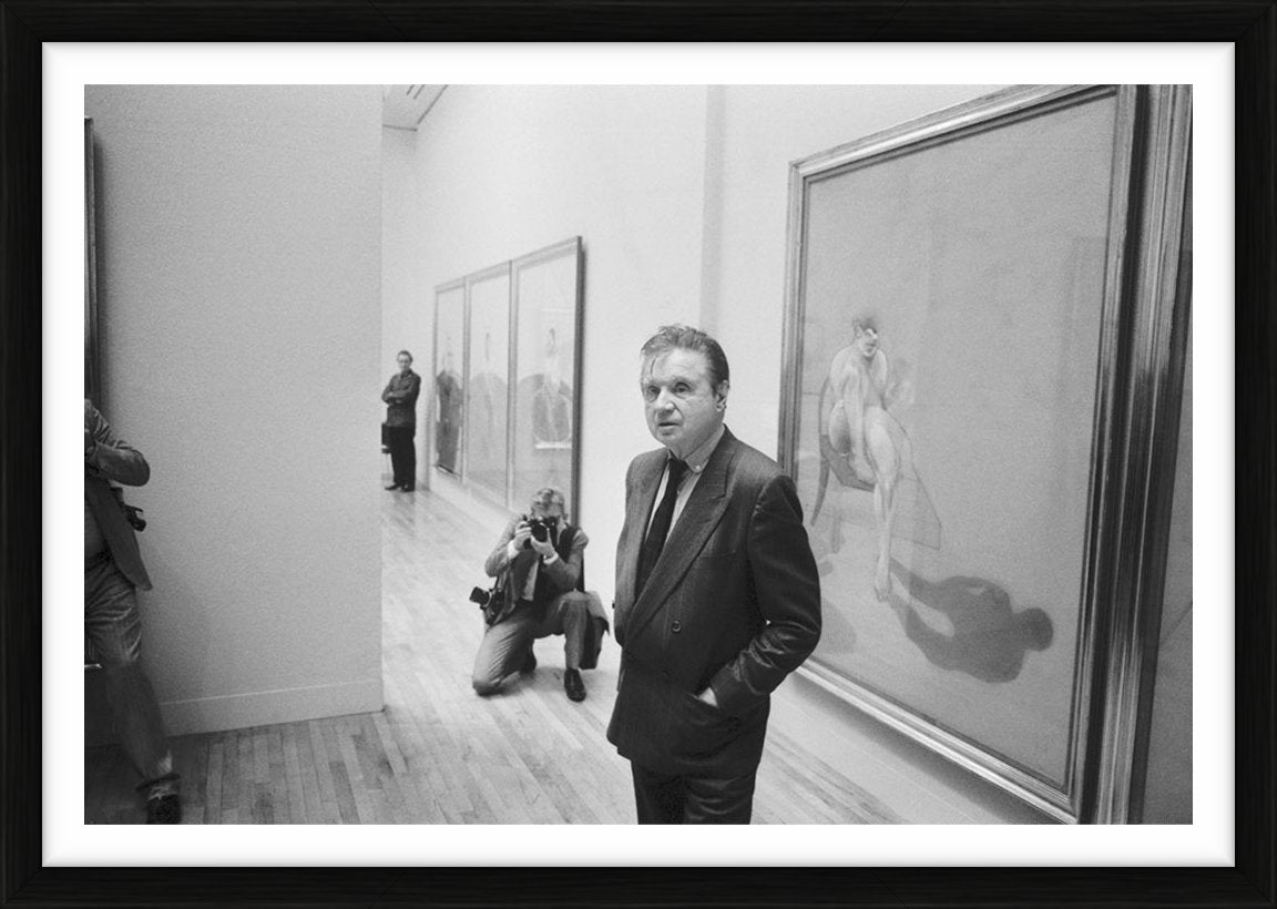 Francis Bacon in London, 1985 by Michael Ward – Limited Edition Print.