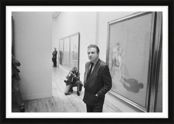 Francis Bacon in London, 1985 — Limited Edition Print, framed - Michael Ward