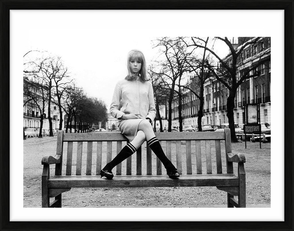 Pattie Boyd in Chelsea, 1964 - Limited Edition Print by Michael Ward – Limited Edition Print.