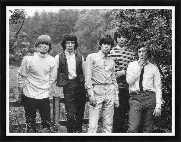 The Rolling Stones in the countryside, 1964 — Limited Edition Print, framed - Michael Ward