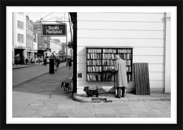 Chelsea Bookshop, 1958 — Limited Edition Print, framed - Michael Ward