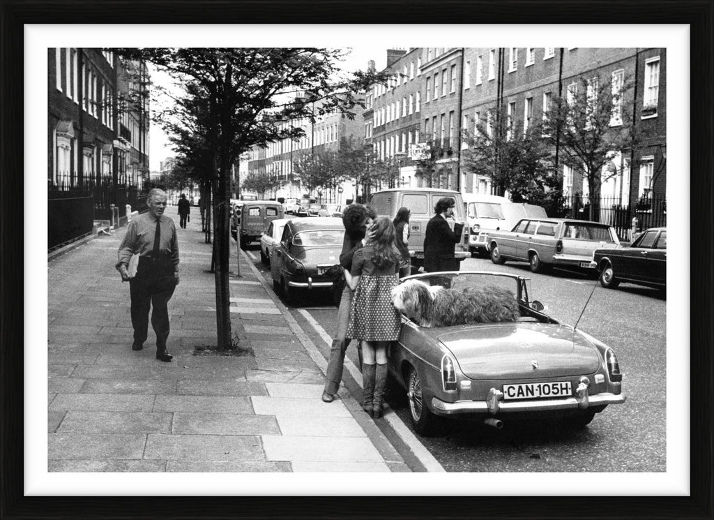 Chelsea Tryst, London, 1960s - Limited Edition Print by Michael Ward – Limited Edition Print.