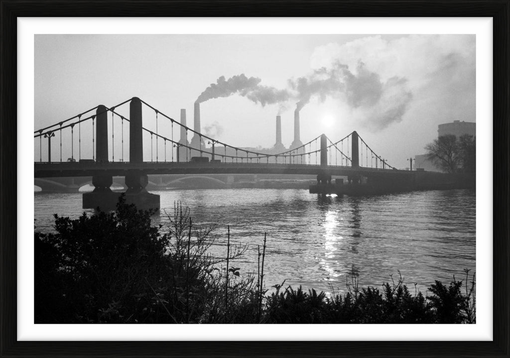 Battersea Power Station, 1970 – Limited Edition Print by Michael Ward – Limited Edition Print.