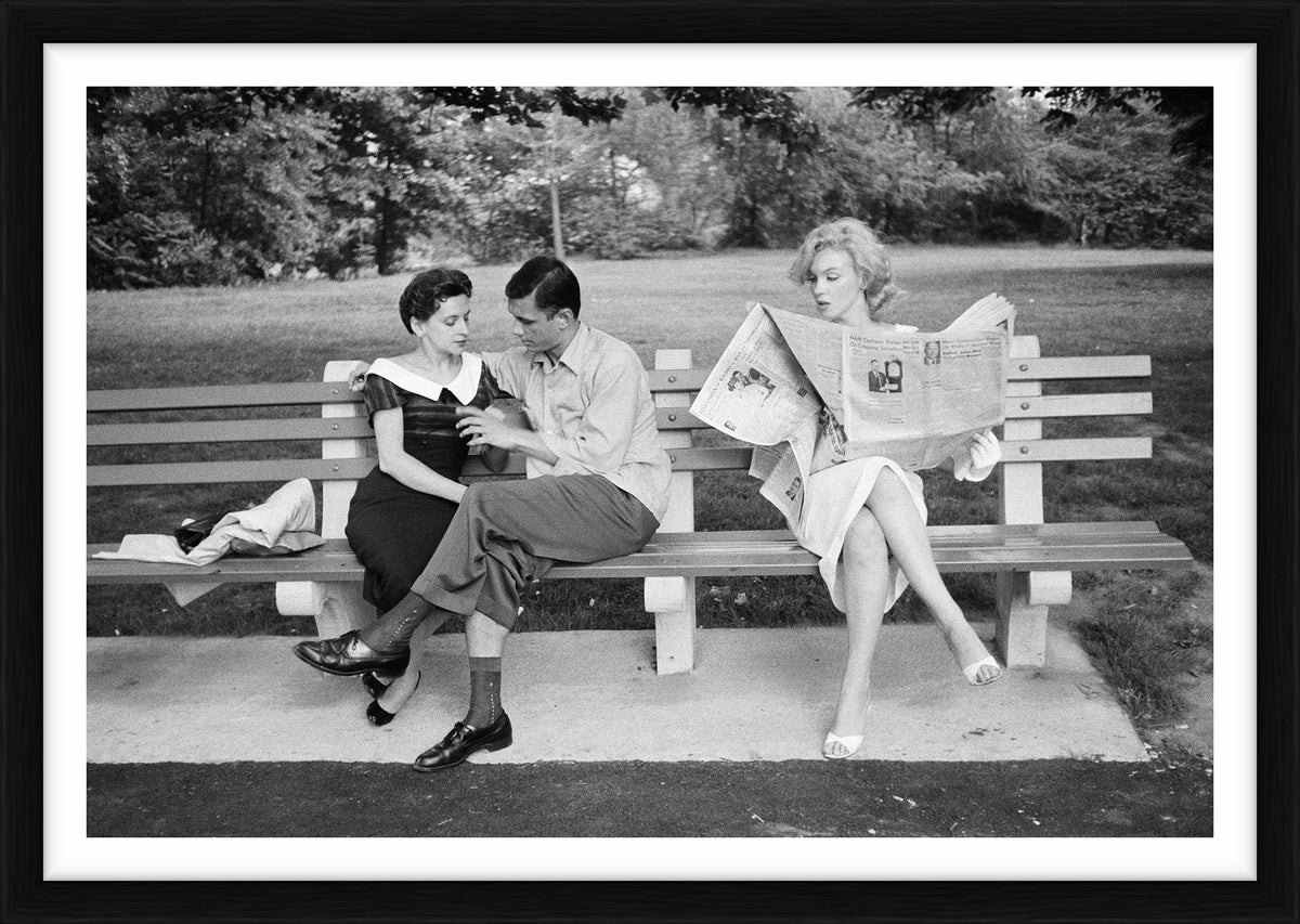 Marilyn Monroe in Central Park, New York 1957 by Sam Shaw – Limited Edition Print.