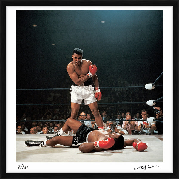 The Phantom Punch, 1965 — Limited Edition Print, framed - Neil Leifer