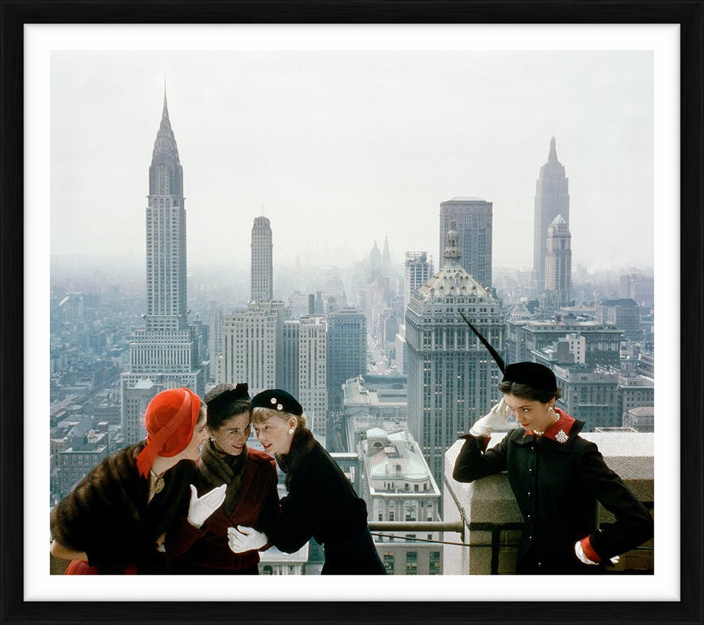Young Velvets, Young Prices photoshoot, 1949 – Limited Edition Print by Norman Parkinson – Limited Edition Print.