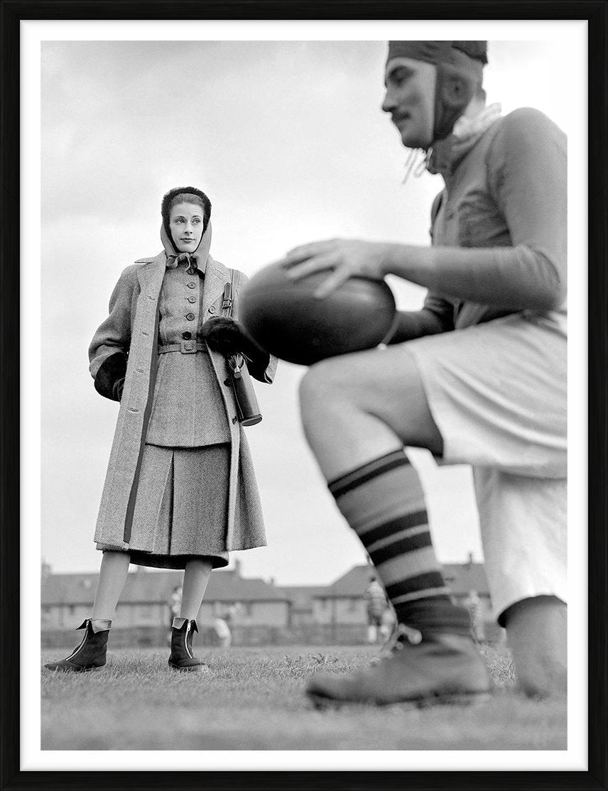 A Rugby Game, 1947 - Limited Edition Print by Norman Parkinson – Limited Edition Print.