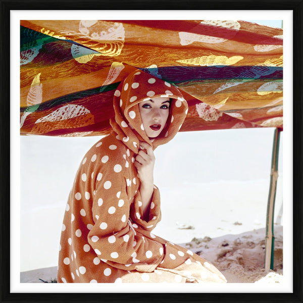 Millie Perkins in Lanvin-Castillo, 1957 — Limited Edition Print, framed - Norman Parkinson