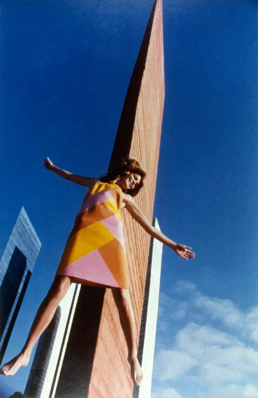 Vicki Hilbert in Mexico City for Vogue Paris, 1966 — Limited Edition Print