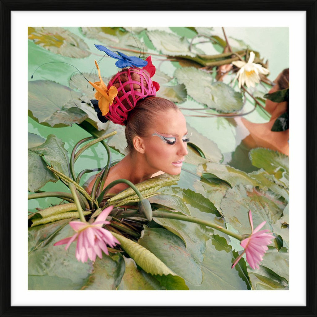 Brigitte Bauer photographed in Tahiti, 1965 – Limited Edition Print by Norman Parkinson – Limited Edition Print.