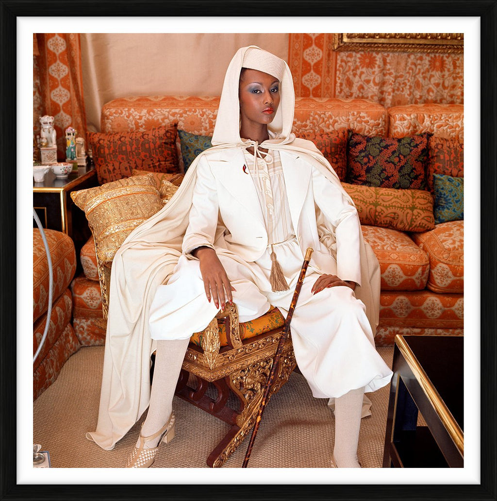 Iman for Vogue Italia, 1976 - Limited Edition Print by Norman Parkinson – Limited Edition Print.