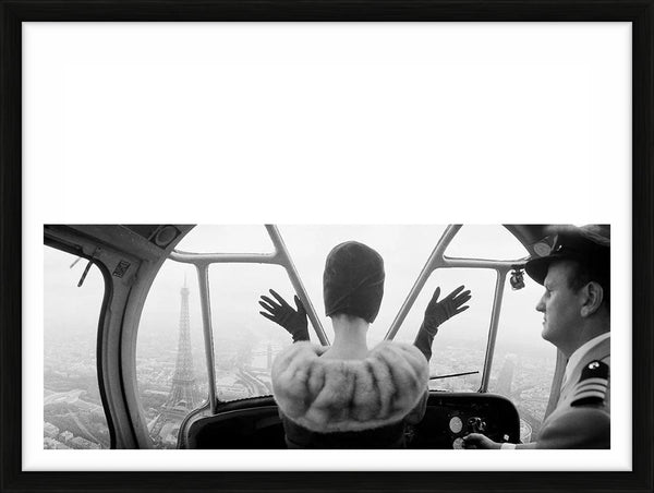 Hands Over Paris, 1960 — Limited Edition Print, framed - Norman Parkinson
