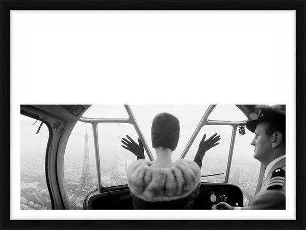 Hands Over Paris, 1960 — Limited Edition Print, framed - Norman Parkinson