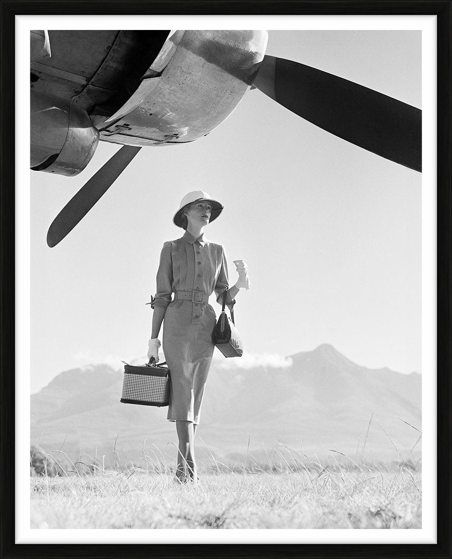 The Art of Travel View 2, 1951- Limited Edition Print by Norman Parkinson – Limited Edition Print.