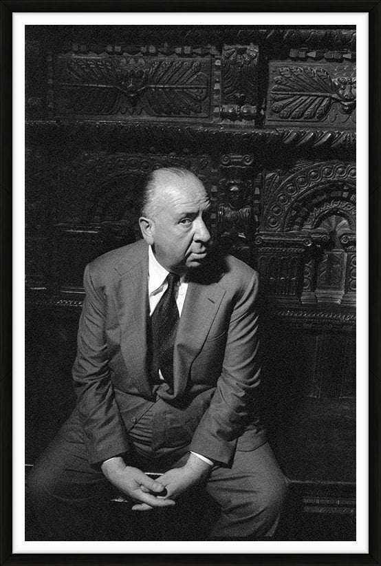 Alfred Hitchcock for British Vogue, 1956 – Limited Edition Print by Norman Parkinson – Limited Edition Print.